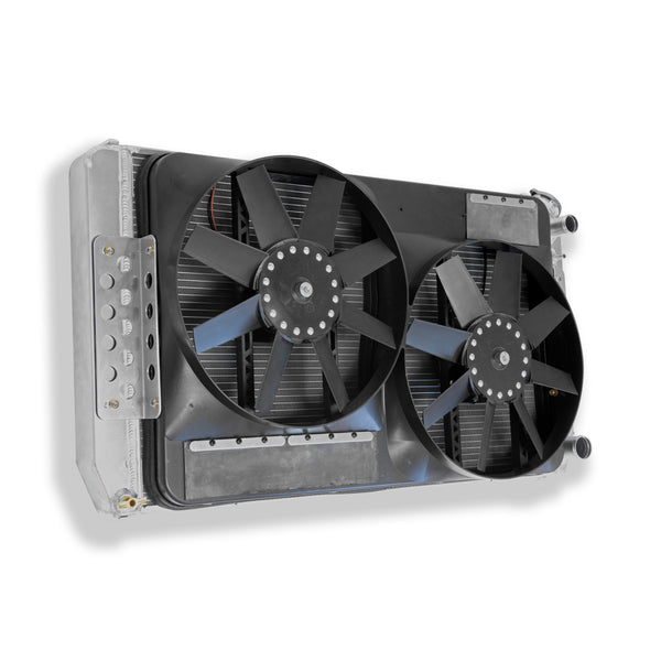 Flex-A-Lite Extruded Core Radiator and Dual Electric Fans 1967-1972 Fu