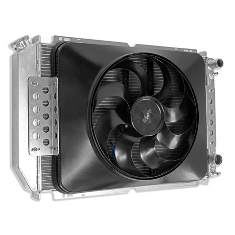 Flex-A-Lite Extruded Core Radiator and Electric Fan 1979-1993 Fox Body Mustang LS Engine ***