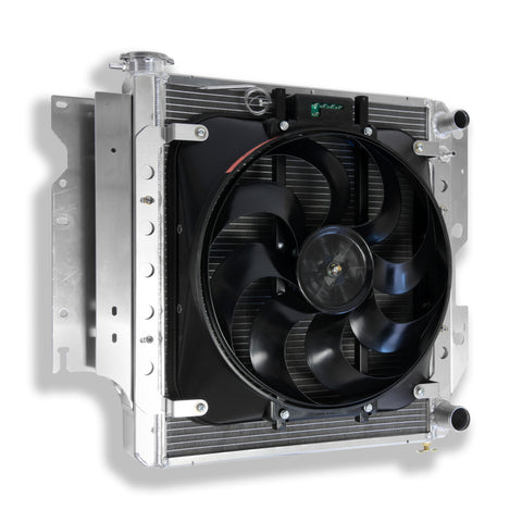 Flex-A-Lite Extruded Core Radiator and Electric Fan 1997-2006 Jeep Wrangler TJ LS Engine ***