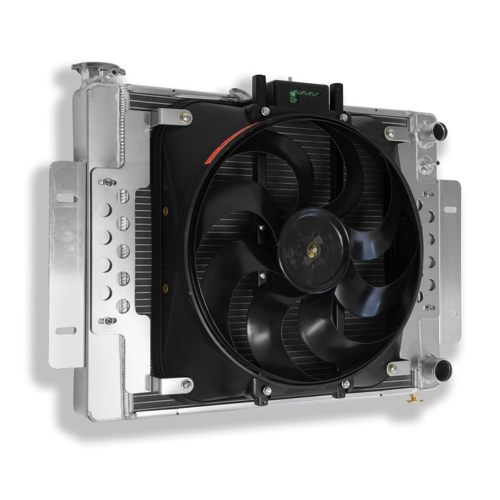 Flex-A-Lite Extruded Core Radiator and Electric Fan 1973-1986 Jeep CJ LS Engine ***