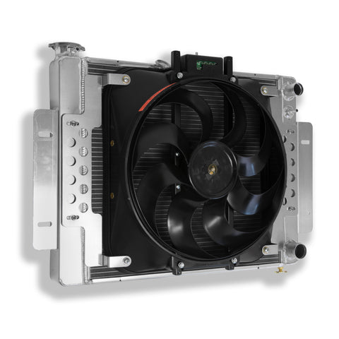 Flex-A-Lite Extruded Core Radiator and Electric Fan 1973-1986 Jeep CJ LS Engine ***