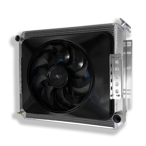 Flex-A-Lite Extruded Core Radiator and Electric Fan 1964-1967 Chevelle and other GM A-Bodies ***