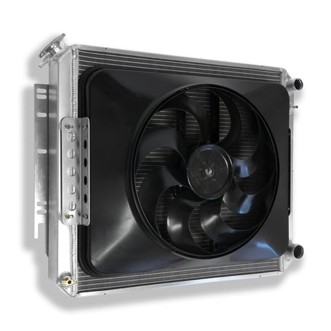 Flex-A-Lite Extruded Core Radiator and Electric Fan 1964-1967 Chevelle and other GM A-Bodies LS Engine ***