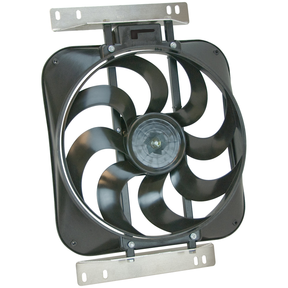 Flex-A-Lite Fan Electric 15" single s-blade shrouded puller w/o controls, 84'- 96' Toyota 4WD