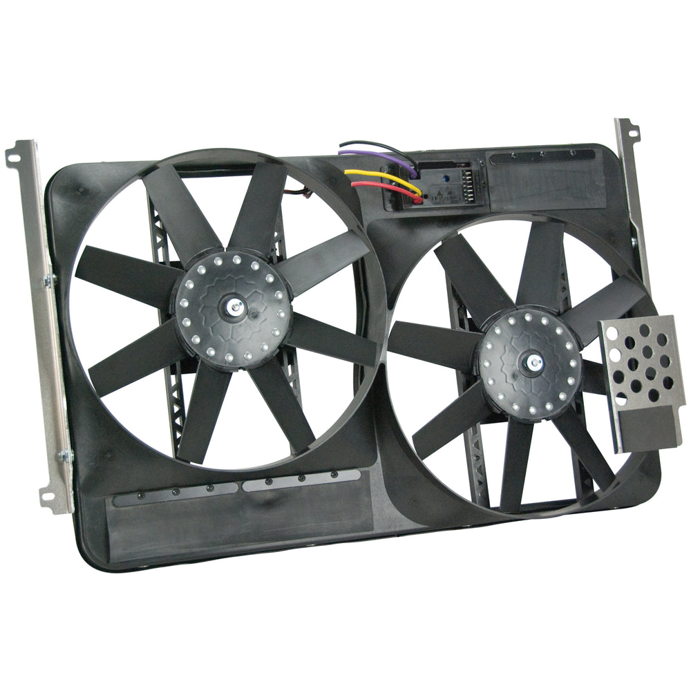 Flex-A-Lite Fan Electric 13 1/2" dual shrouded puller w/ variable speed control, 00'-06' Toyota Tundra