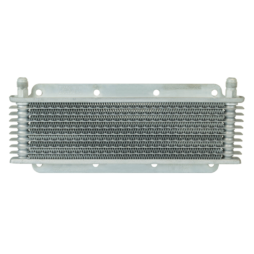 Flex-A-Lite Transmission Oil Cooler, 11" X 3-5/32" X 3/4", 8-row, -6AN