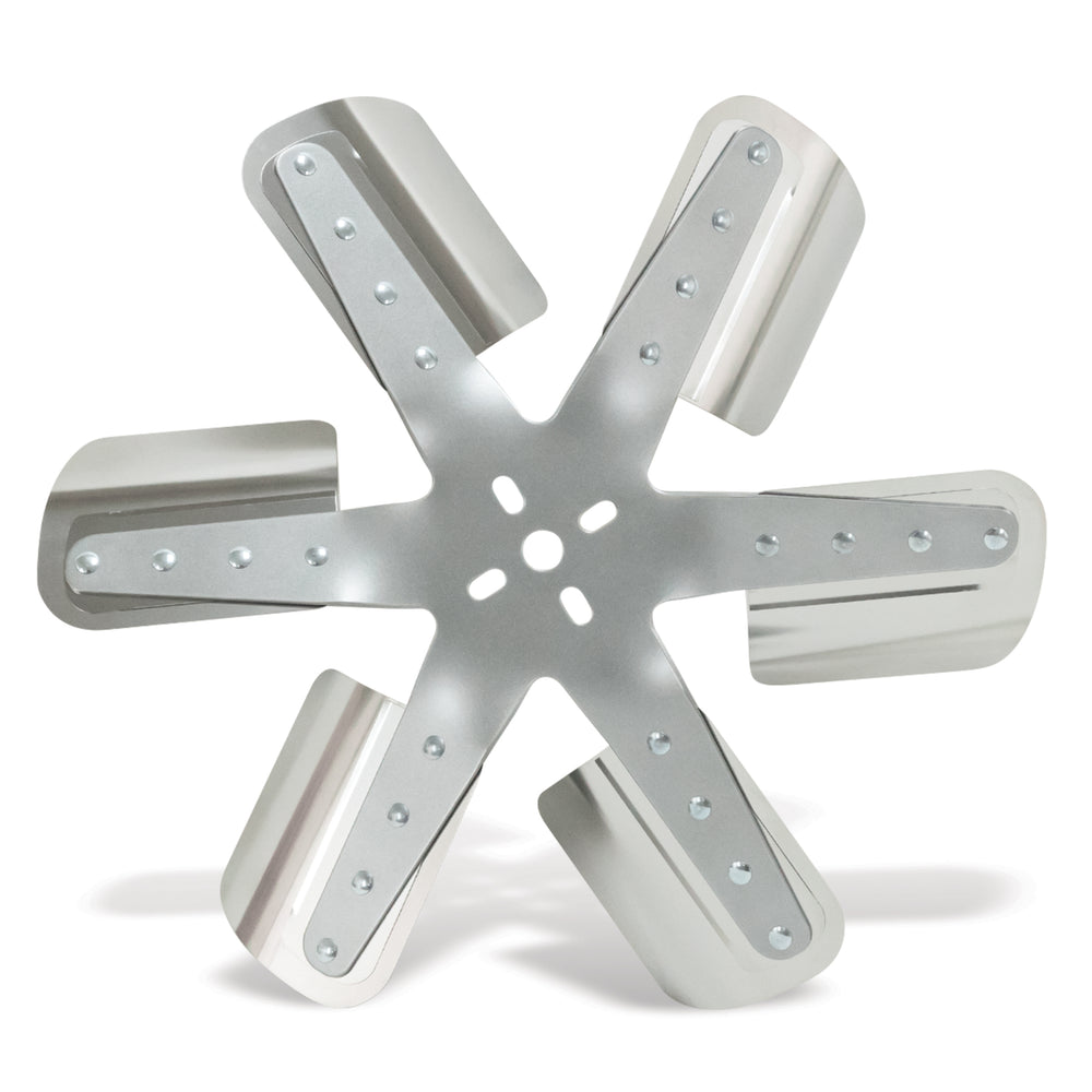 Flex-A-Lite Belt Driven Flex Fan 17” Ccw - Silver