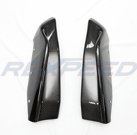 BRZ/FRS STI Style Carbon Rear Bumper Extensions