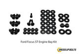 Ford Focus ST (2011-2014) Titanium Dress Up Bolt Engine Bay Kits - DressUpBolts.com