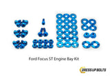 Ford Focus ST (2011-2014) Titanium Dress Up Bolt Engine Bay Kits - DressUpBolts.com