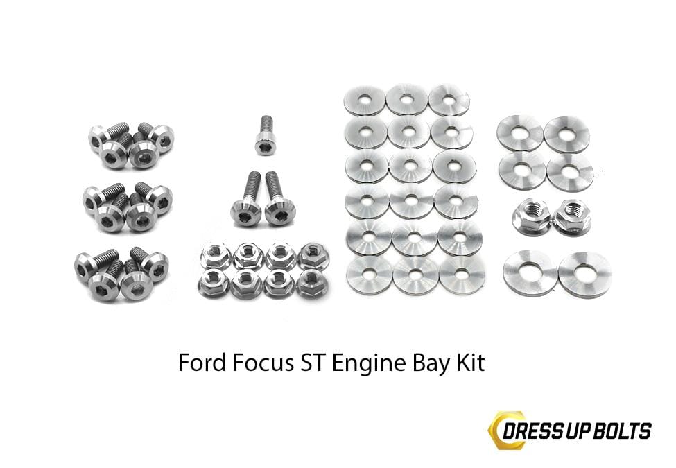 Ford Focus ST (20112014) Titanium Dress Up Bolt Engine Bay Kits