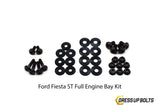 Ford Fiesta ST (2013-2017) Titanium Dress Up Bolt Engine Bay Kit - DressUpBolts.com