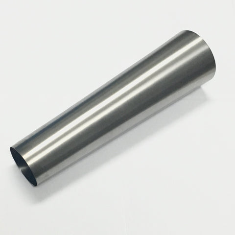 Titanium Reducer Cone/Megaphone 2 3/8” IN 3.5” OUT 13.8” OAL 1mm/.039