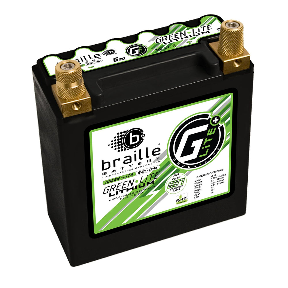 G20 - GreenLite (Automotive Spec) Lithium Battery