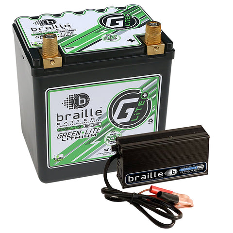 G30C - GreenLite (Automotive Spec) Lithium Battery & 6 Amp Lithium Charger Combo