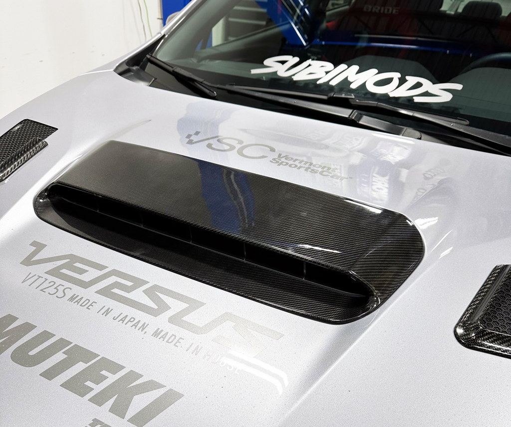2022+ WRX V1 Dry Carbon Hood Scoop
