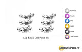 LS1 - LS6 Titanium Dress Up Bolts Coil Pack Kit (Corvette, Camaro, Trans AM, GTO) - DressUpBolts.com