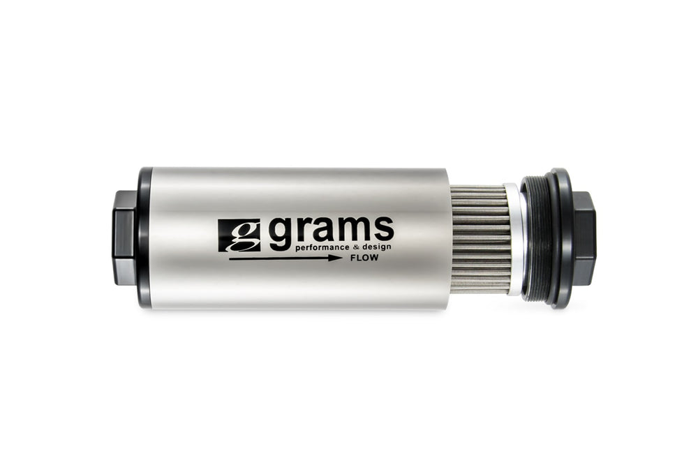 Grams Performance Fuel Filter -  20 Micron w/ -10 AN Fitting G60-99-0020