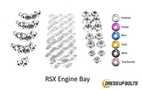 Acura RSX & RSX Type-S (2002-2006) Titanium Dress Up Bolts Engine Bay Kit