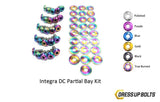 Acura Integra DC (1994-2001) Titanium Dress Up Bolts Partial Engine Bay Kit - DressUpBolts.com