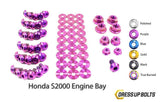 Honda S2000 (2000-2009) AP1/AP2 Titanium Dress Up Bolts Full Engine Bay Kit - DressUpBolts.com