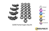 Honda S2000 (2000-2009) AP1/AP2 Titanium Dress Up Bolts Partial Engine Bay Kit - DressUpBolts.com