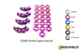Honda S2000 (2000-2009) AP1/AP2 Titanium Dress Up Bolts Partial Engine Bay Kit - DressUpBolts.com