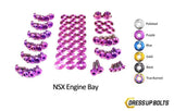 Acura NSX (1990-2005) Titanium Dress Up Bolts Engine Bay Kit - DressUpBolts.com