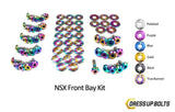 Honda NSX (1990-2005) Titanium Dress Up Bolts Front Bay Kit - DressUpBolts.com