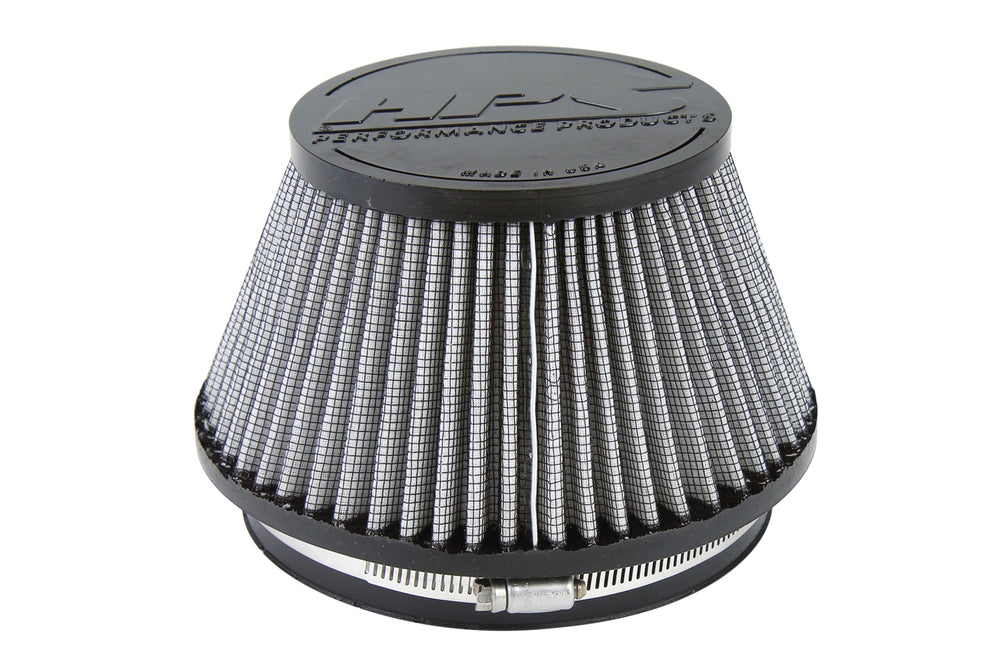 HPS Performance Air Filter 6 inch ID, 4 inch Length universal replacement intake kit shortram cold ram HPS-4302