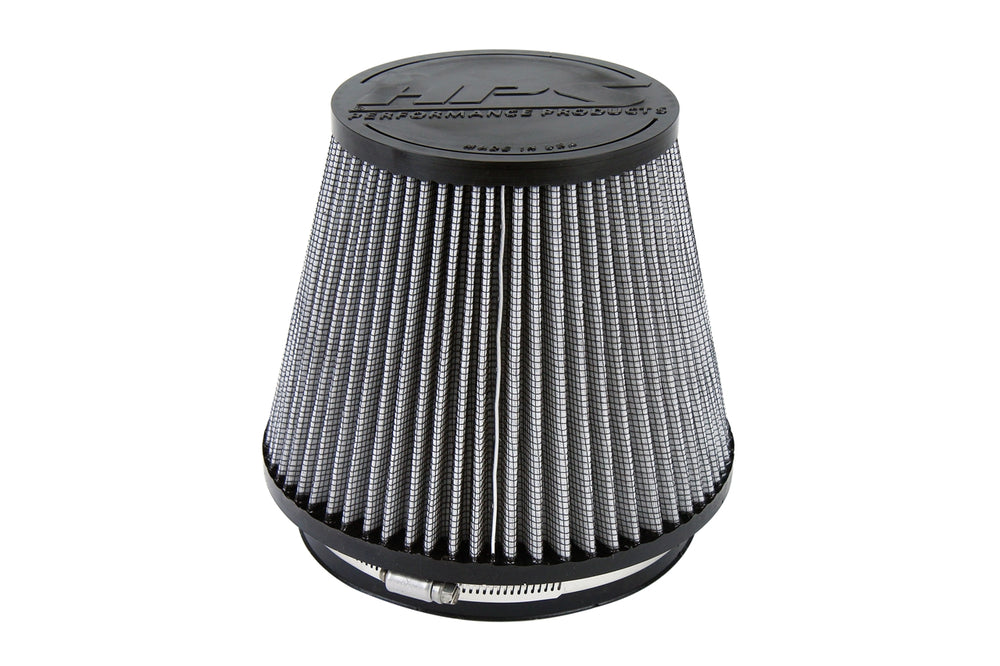 HPS Performance Air Filter 6 inch ID, 6 inch Length universal replacement intake kit shortram cold ram HPS-4303