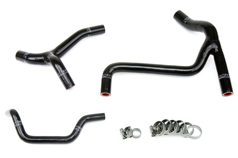 High Temp 3-ply Reinforced Silicone,Replace OEM Rubber Radiator Coolant Hoses