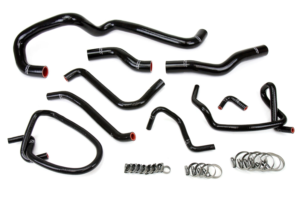 High Temp 3-ply Reinforced Silicone,Replace OEM Rubber Radiator Coolant Hoses