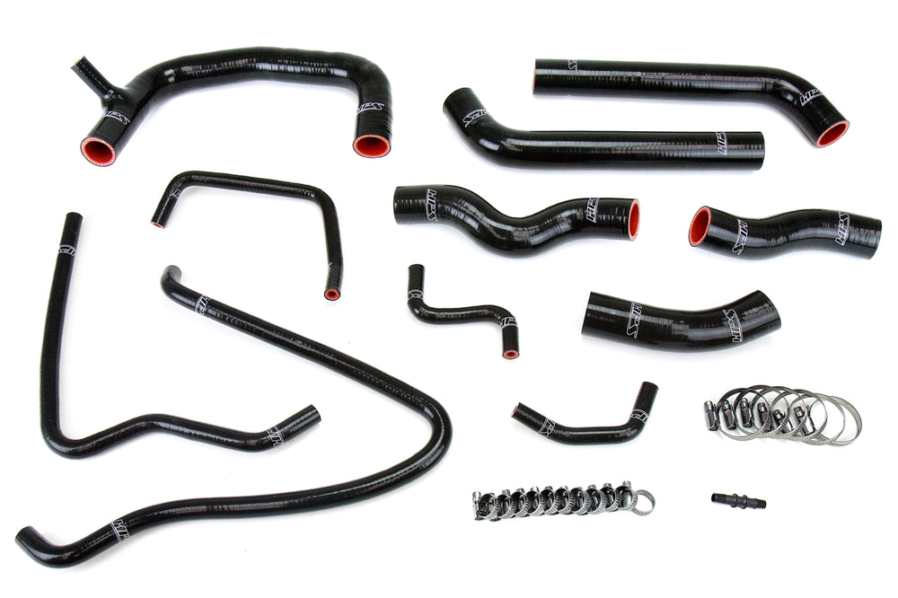 High Temp 3-ply Reinforced Silicone,Replace OEM Rubber Radiator Coolant Hoses