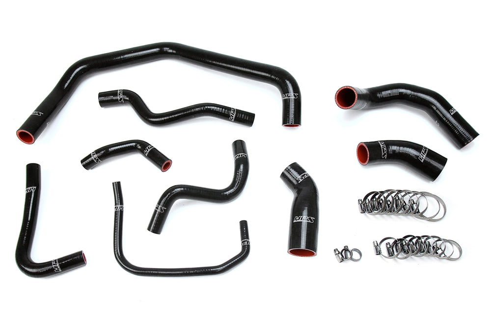 High Temp 3-ply Reinforced Silicone,Replace OEM Rubber Radiator Coolant Hoses