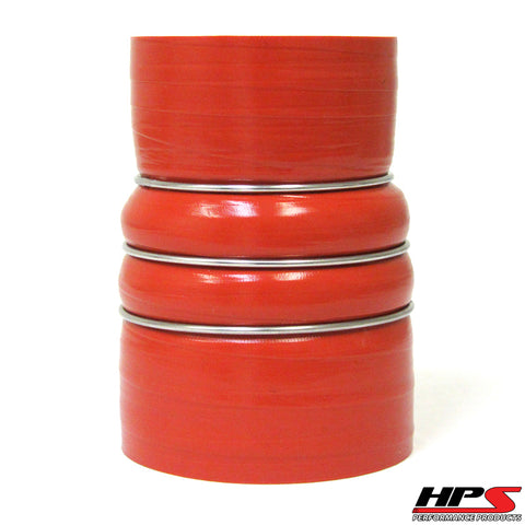 Silicone CAC Hose HOT,High Temp 4-ply Aramid Reinforced,2