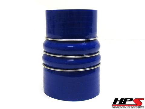 Silicone CAC Hump Hose Cold,High Temp 4-ply Reinforced,2-1/2