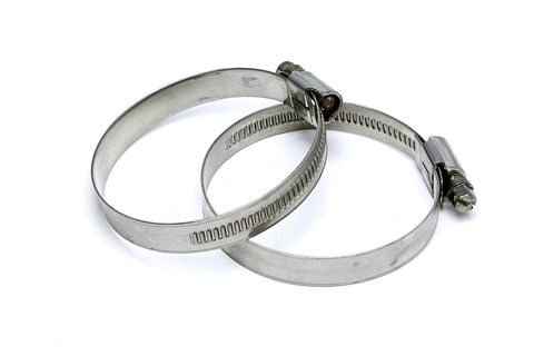 Stainless Steel Embossed Hose Clamp,Size #80,Effective Range:4-5/8