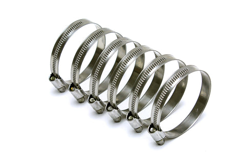 Stainless Steel Embossed Hose Clamp,Size #40,Effective Range:2