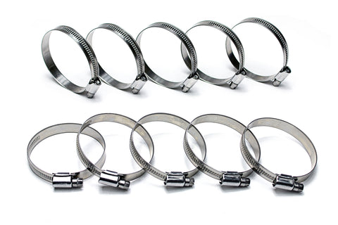 Stainless Steel Embossed Hose Clamp,Size #3,Effective Range:5/16