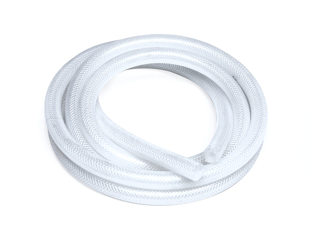 Silicone Heater Hose Tubing,High Temp Reinforced,5/16" ID,10 Feet roll,Clear