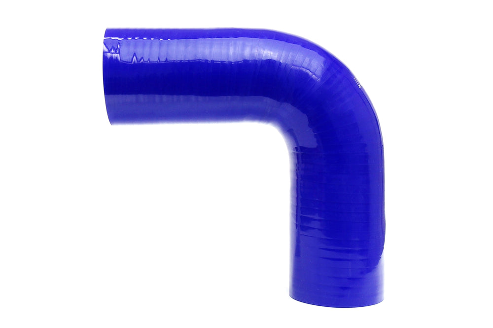 Silicone 90 Degree Elbow Coupler Hose,High Temp 4-ply Reinforced,5/16" ID,Blue