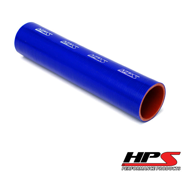 Silicone Coupler Hose,High Temp 4-ply Reinforced,1/4" ID,1 Foot Long,Blue