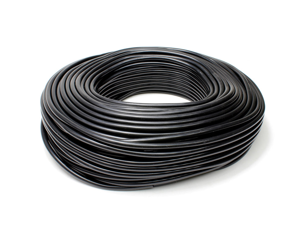 High Temperature Silicone Vacuum Hose Tubing,10mm ID,100 feet Roll,Black