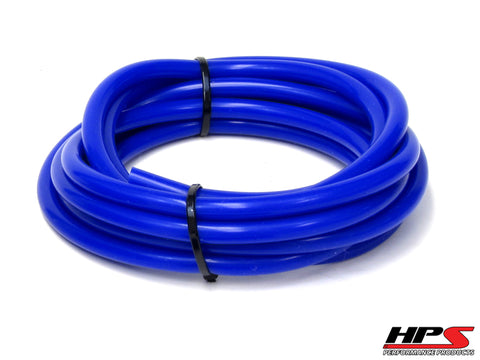 High Temperature Silicone Vacuum Hose Tubing,10mm ID,Blue