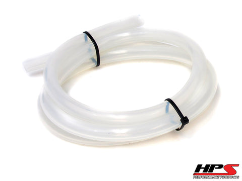 High Temperature Silicone Vacuum Hose Tubing,10mm ID,25 feet Roll,Clear