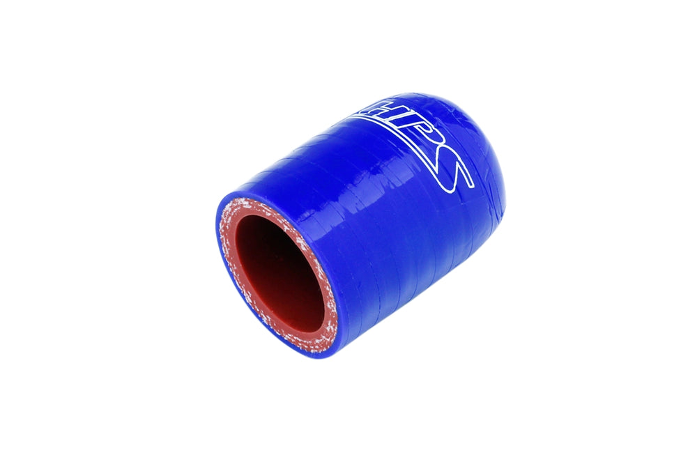 Silicone Coolant Bypass Cap,High Temp 3-ply Reinforced,1/4" ID,Blue