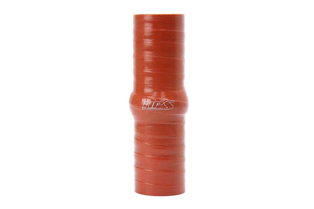 Silicone Hump Coupler Hose,High Temp 4-ply Aramid Reinforced,1/2" ID,4" Long