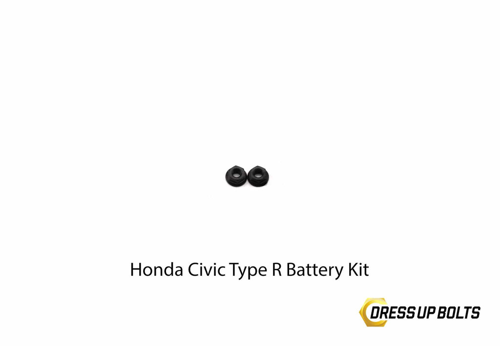 Dress Up Bolts Titanium Hardware Battery Kit - Honda Civic Type R (201