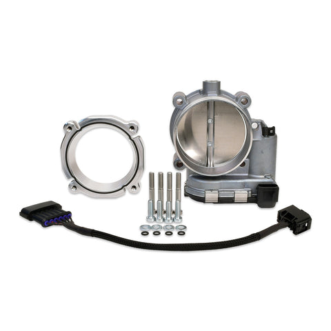 Bosch 82mm Throttle Body and Adapter for Process West Intake; Silver - IAG-AFD-2025SL